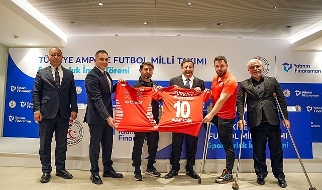 Yatırım Finansman Ampute Futbol Milli Takımına sponsor oldu