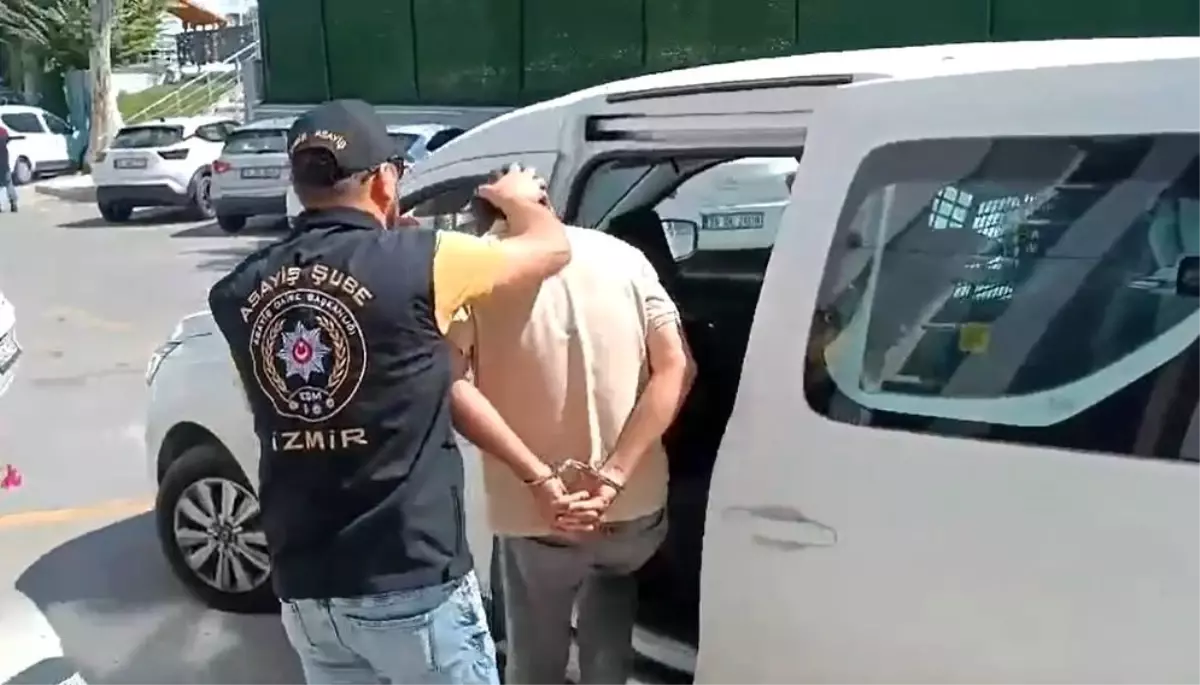 28 Yıl Hapis Cezalı Zanlı İzmir’de Yakalandı