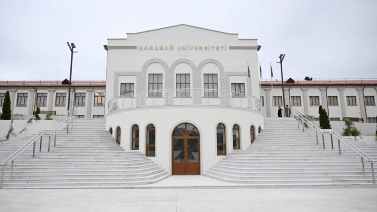 Karabağ Üniversitesi açıldı: İlham Aliyev katıldı