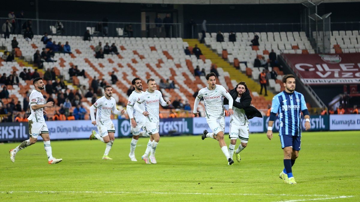 Konyaspor, Adana Demirspor’u tek golle yıktı