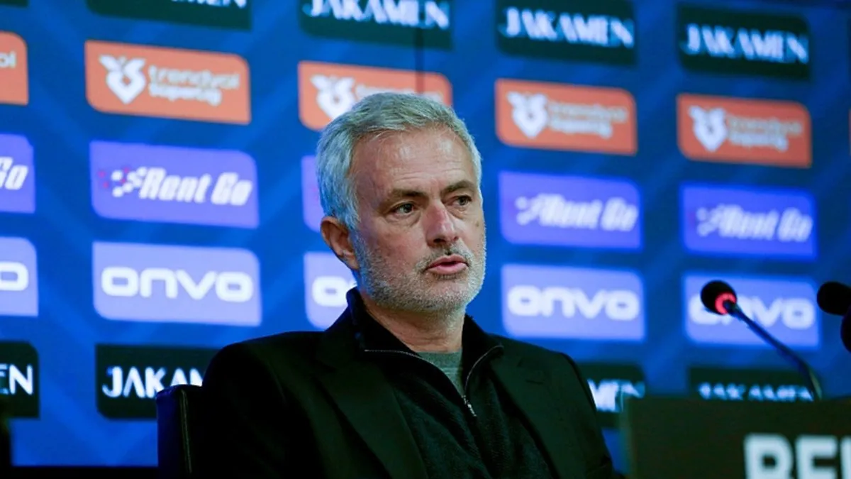 Slavia Prag maçı öncesi Mourinho’dan dikkat çeken sözler: “Oyuna sokabileceğim 5 oyuncu var”